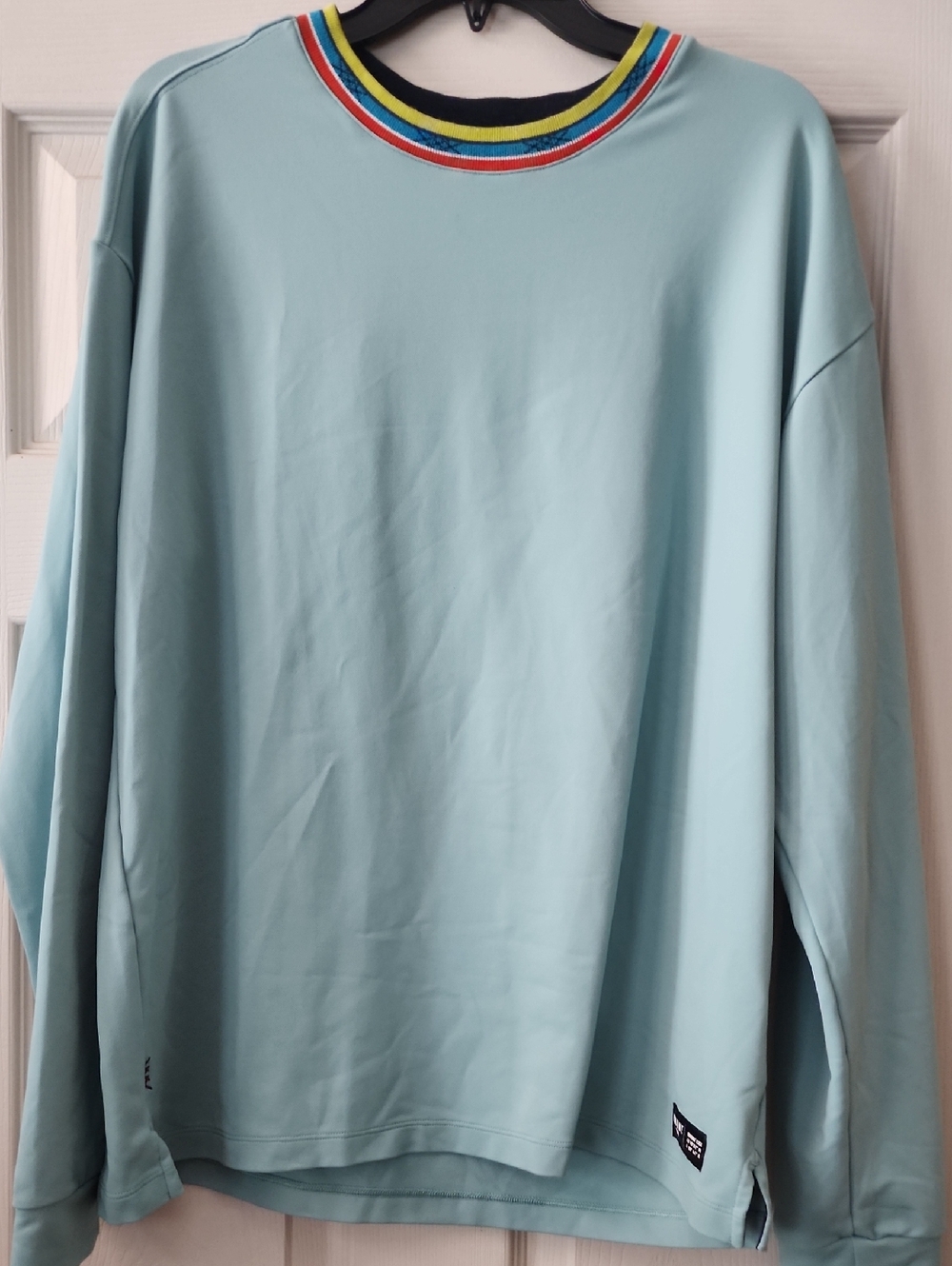 Rhone Retro Session Mock Neck Lightweight Insulating Midlayer Pullover